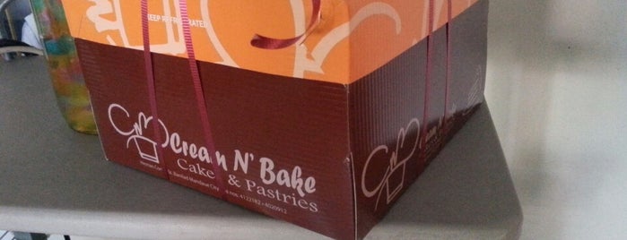 Cream n' Bake is one of Must-visit Bakeries in Cebu City.