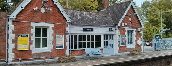 Barming Railway Station (BMG) is one of Kent Train Stations.