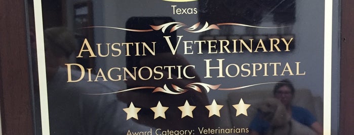 Austin Veterinary Diagnostic Hospital is one of Mrs'ın Beğendiği Mekanlar.