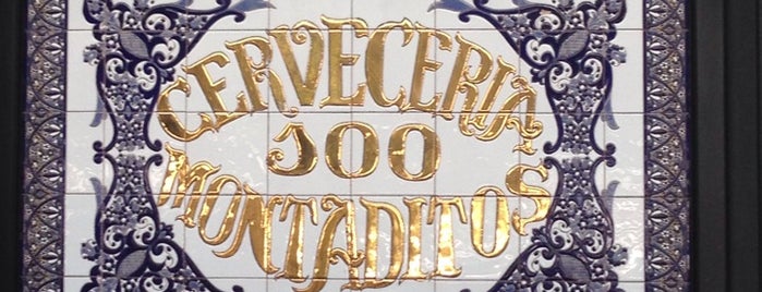 100 Montaditos is one of Mundo madrileño.