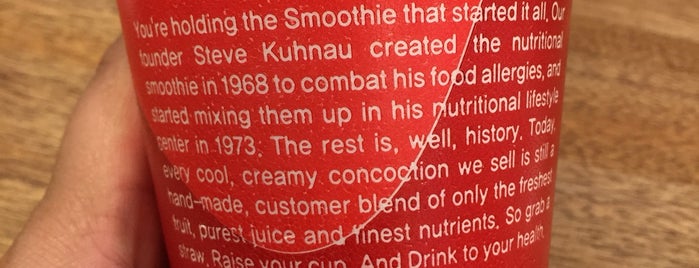 SMOOTHIE KING is one of Lugares favoritos de Woo.