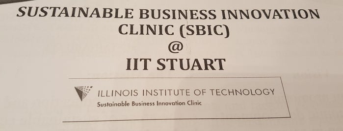 Illinois Institute of Technology Bookstore is one of IIT places.