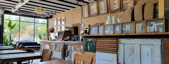 Kusanya Cafe is one of Chicago cafes.