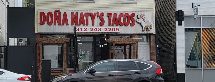 Dona Naty's Tacos is one of Chicago Avenue.