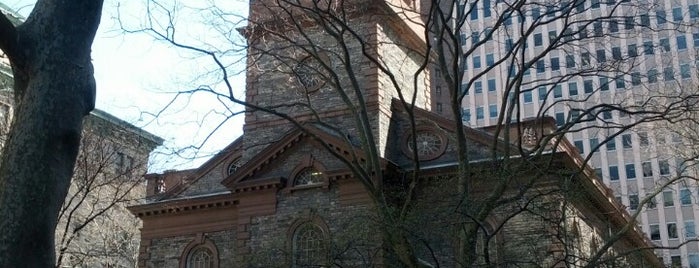 St. Paul's Chapel is one of Alejandra's NYC.