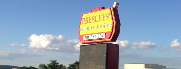 Presleys' Country Jubilee is one of Tempat yang Disimpan Lizzie.
