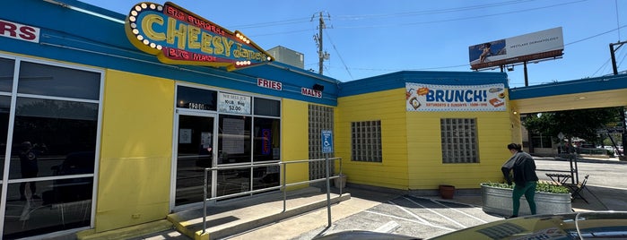 Cheesy Jane's is one of San Anto.