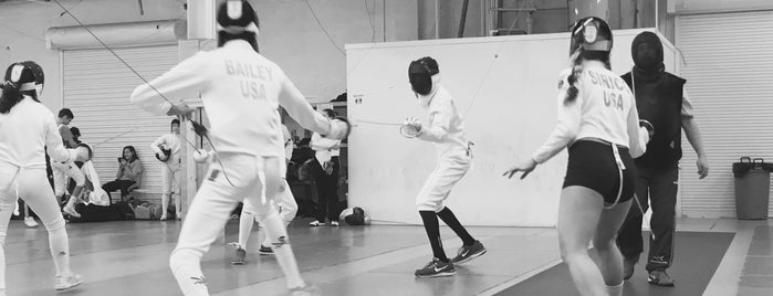 DC Fencing Club is one of Top 10 places to try this season.