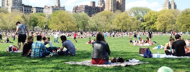 Sheep Meadow is one of NYC April 15.