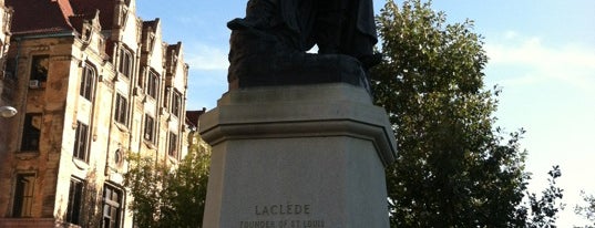 Pierre Laclède Statue is one of St. Louis Outdoor Places & Spaces.