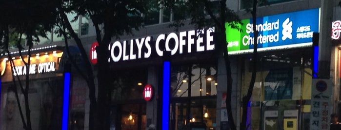 HOLLYS COFFEE is one of 평촌 cafe list..
