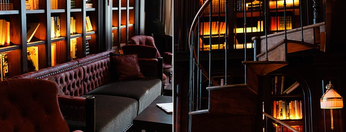 The Library at The NoMad is one of Fun Hotel Bars in Gramercy.