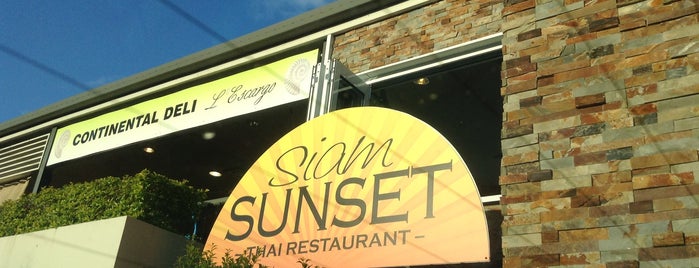 Siam Sunset is one of Brisbane Restaurants & Café.