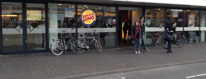 Burger King is one of Orte, die Kevin gefallen.