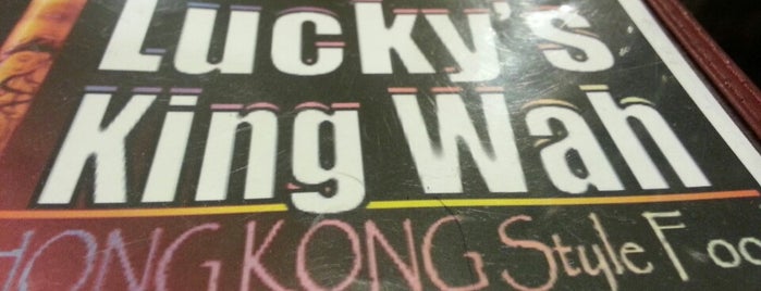 Lucky's King Wah is one of Lugares guardados de William.