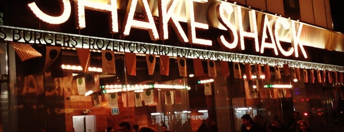 Shake Shack is one of New York to try.