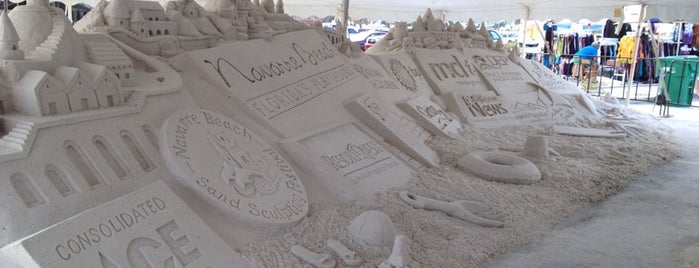 Navarre Beach Sand Sculpting Festival is one of Navarre Beach.