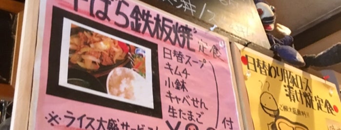 なかめくん is one of 中目ランチ.