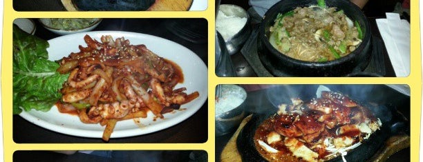 Choga Korean Restaurant is one of สถานที่ที่ Rebecca ถูกใจ.