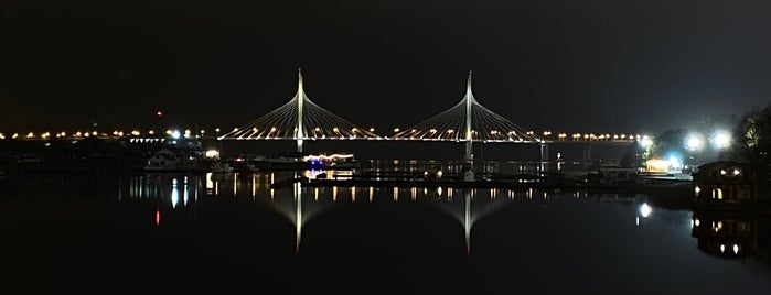 Парковый мост is one of St. Petersburg bridges.