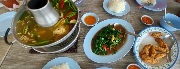 ร้านอาหารสวนมะพร้าว is one of อุบลราชธานี-7-Thai-1.