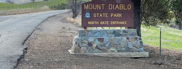 Mt. Diablo North Gate is one of Ali and Joel!.