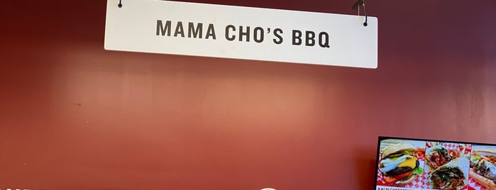 Mama Cho's Homestyle Korean BBQ is one of Orte, die Frank gefallen.