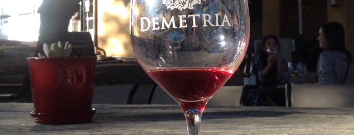 Demetria Estate Winery is one of Locais curtidos por Rachel.