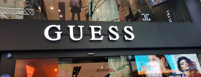 GUESS is one of All-time favorites in South Korea.