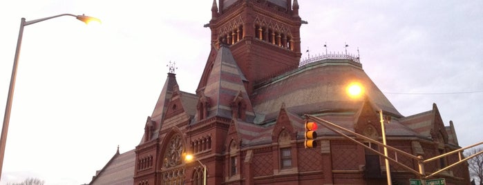Sanders Theatre is one of Boston.