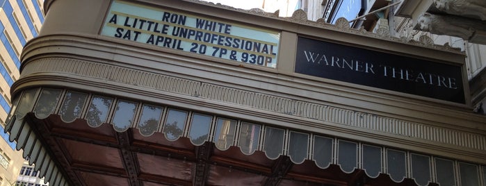 Warner Theatre is one of Must-visit Performing Arts Venues in Washington.