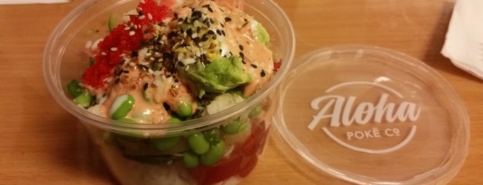 Aloha Poke Co is one of Kelly’s Liked Places.