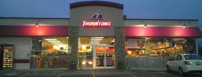 Thorntons is one of Lugares favoritos de Justin.