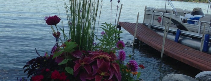 The Docksider Restaurant is one of So You're in Lake George.