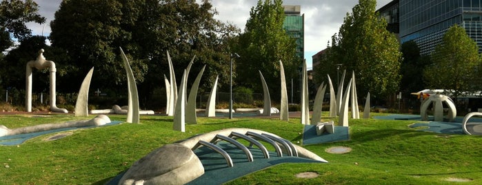 Hindmarsh Square Sculpture Playground is one of Adelaide 吃拉撒.