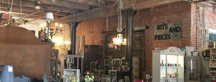 The Dusted Attic is one of West Bottom Antiques.