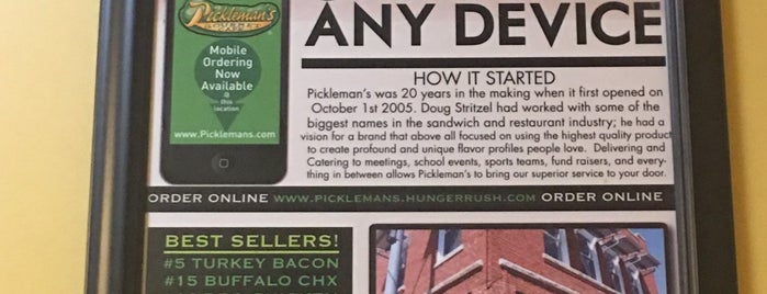 Pickleman's Gourmet Cafe is one of Waldo.