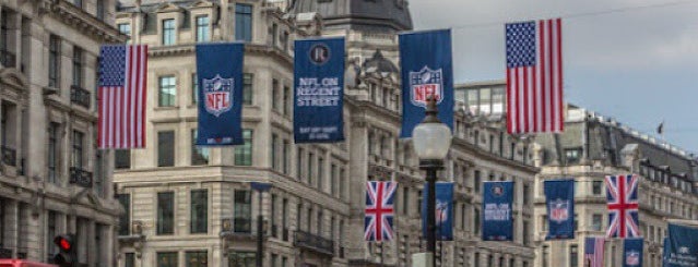 Regent Street is one of NFL London 2014.