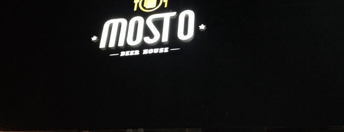 Mosto Beer House is one of Tempat yang Disukai Plinio.