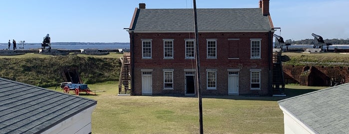 Fort Clinch is one of Amelia Island.
