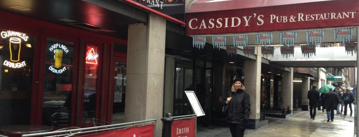 Cassidy's Pub and Restaurant is one of Posti che sono piaciuti a Pedro Luiz.
