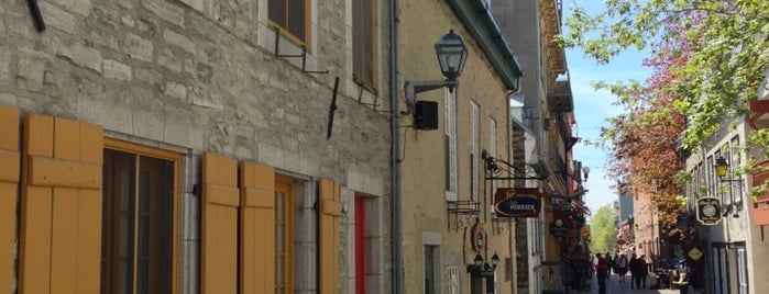 Квартал «Пти Шамплен» is one of Quebec City.