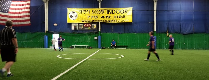 Marietta Indoor Soccer is one of Lugares favoritos de Ashley.