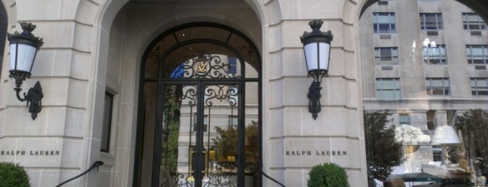 Ralph Lauren Men's Flagship is one of NY.