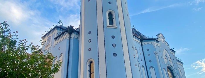 Kostol sv. Alžbety (Modrý kostolík) is one of Road Trip EU17.