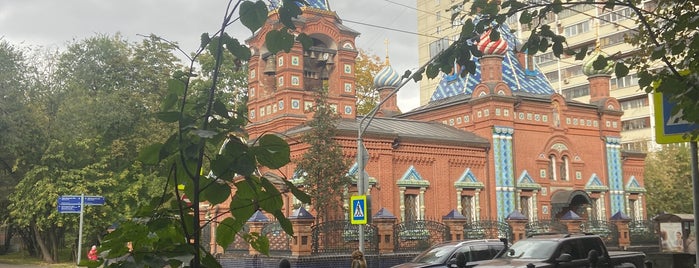 Храм Тихвинской иконы Божией Матери на Хавской улице is one of Храмоздания.