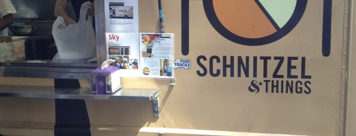 Schnitzel & Things is one of NYC | Food on Wheels.