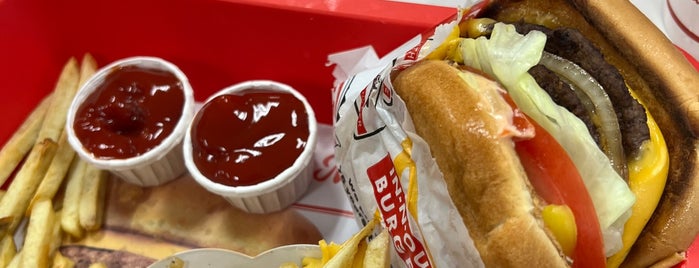 In-N-Out Burger is one of Places.