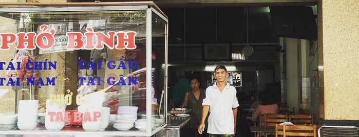 Phở Bình is one of Saigon's Food and Beverage 1.
