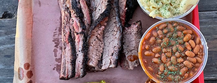 Terry Black's BBQ is one of Austin Faves.